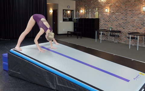 Tumbl Trak: Velcro Mat Fastener for Gymnastics Cheer