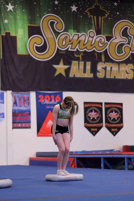 Tumbl Trak: Hot Block for Gymnastics Cheer Dance Exercise And
