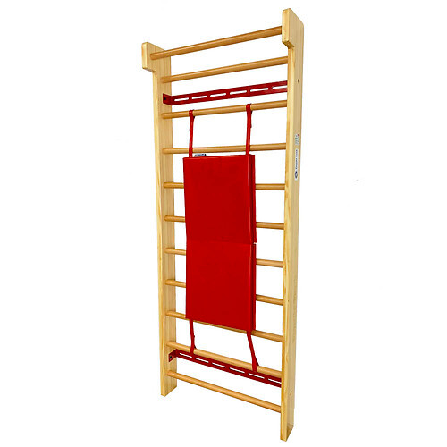 Adjustable, durable, vinyl coated foam padding for comfort in the toughest workouts.