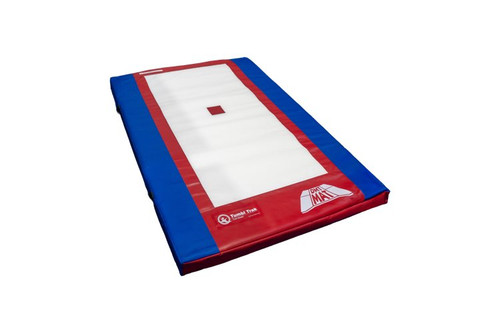 Designed to help athletes target the “sweet spot” on the dismount of a DMT.