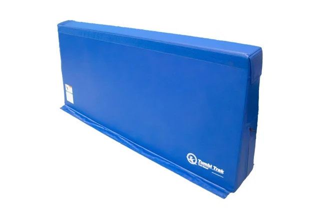 Tumbl Trak Booster Block – Königsblaue Schaumstoffplatte, Aus Polyurethan Mit Robustem Vinylbezug, Mit Klettverbindung, Perfekt Für Gymnastik, Plyometrie Und Training