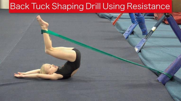 Play Video - Back Tuck Shaping Using Resistance