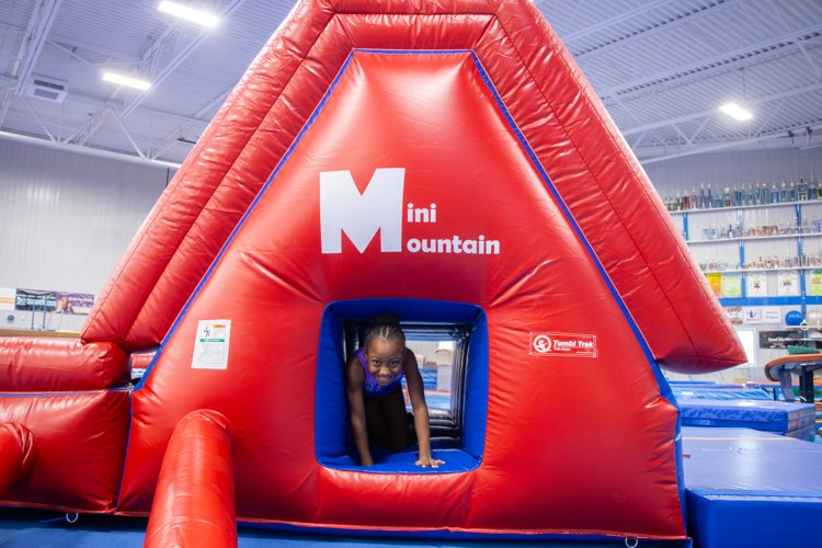 Tumbl Trak: Mini Mountain for Gymnastics