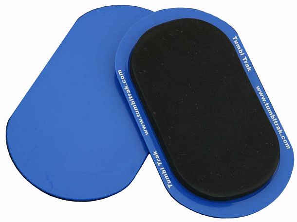 Tumbl Trak: Conditioning Sliders for Gymnastics Cheer Dance Exercise And  Fitness Martial Arts