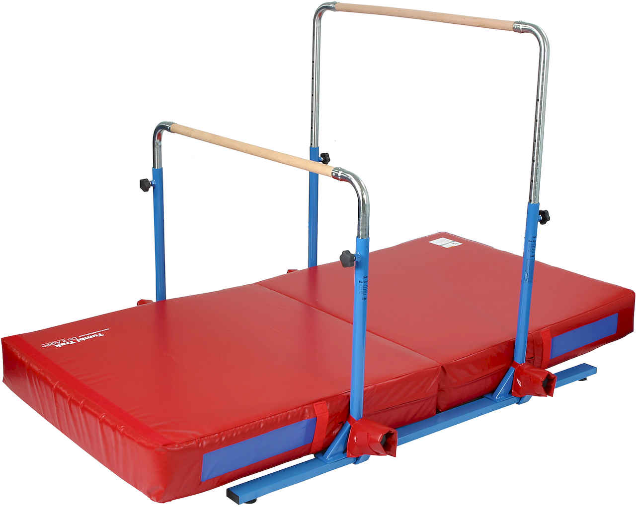 Gymnastics High Bar and Mat Combo for Kids - Extra Stable