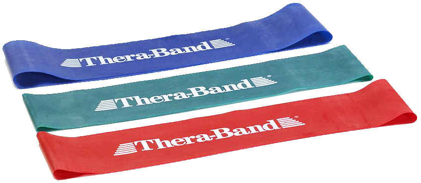 Tumbl Trak: TheraBand Resistance Band Loops for Gymnastics Cheer Dance  Exercise And Fitness