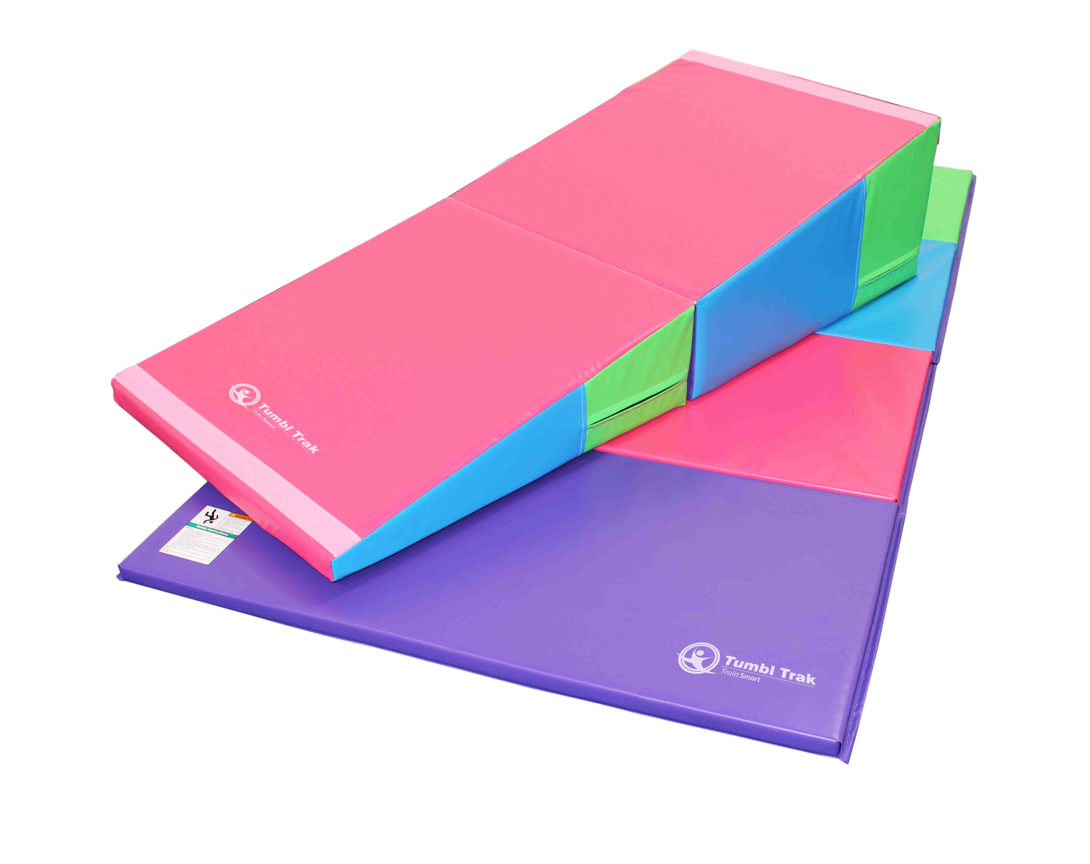 Tumbl Trak: Folding Incline Mat (Cheese Mat) for Gymnastics Cheer