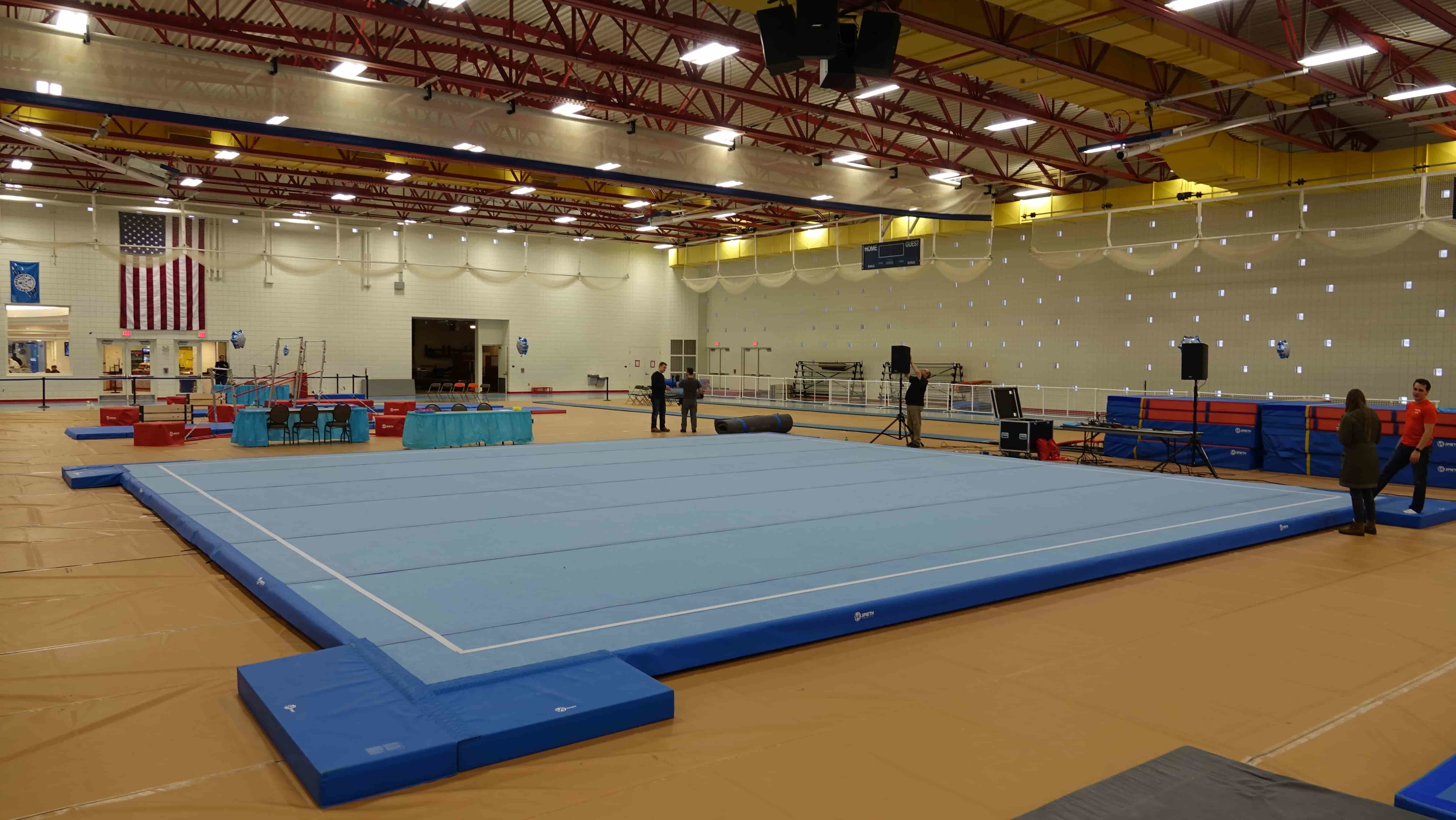 Tumbl Trak: International Floor- 13M x 13M for Gymnastics