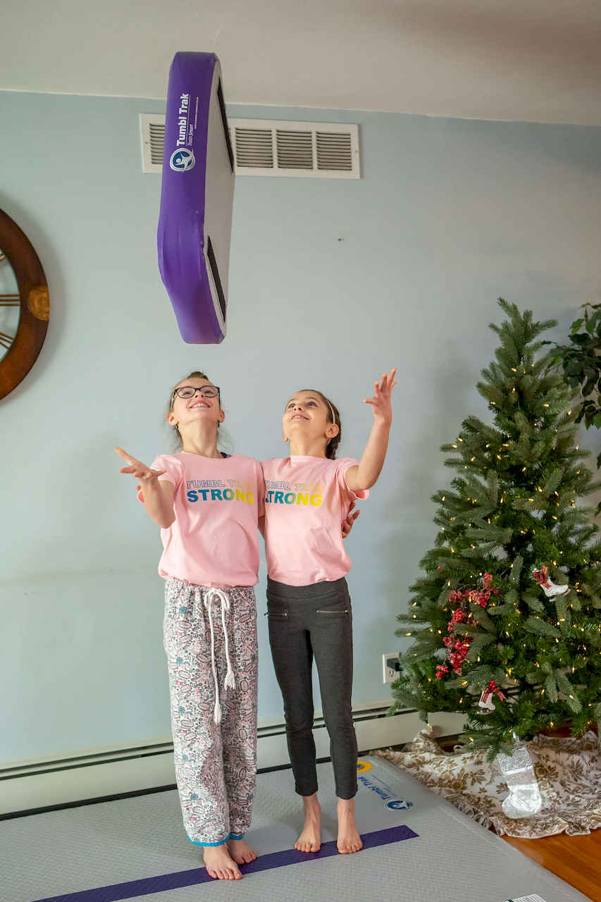 Tumbl Trak: Hot Block for Gymnastics Cheer Dance Exercise And