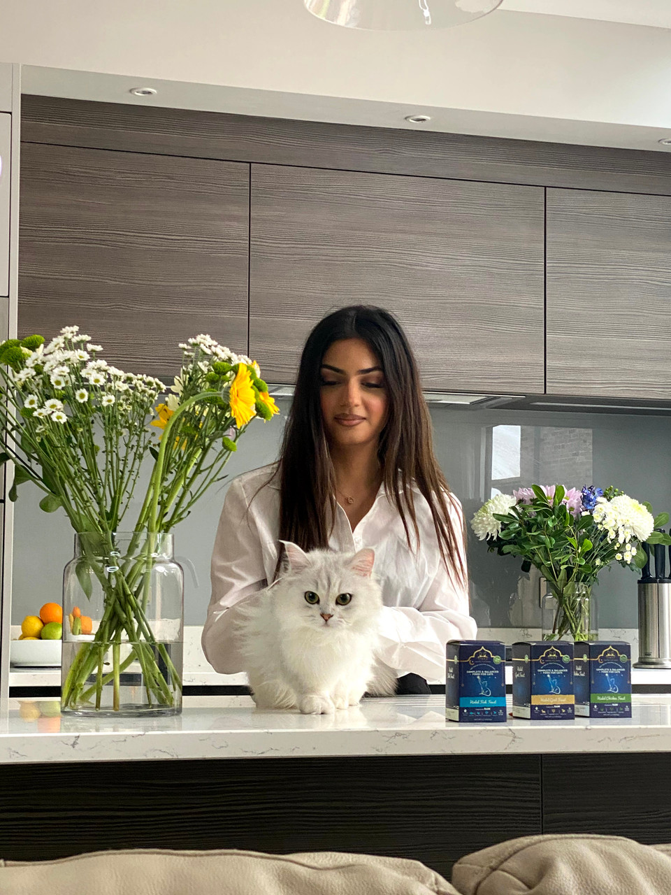 Trial Pack Halal Cat Food Multi Flavours Tiana Halal Cat Food