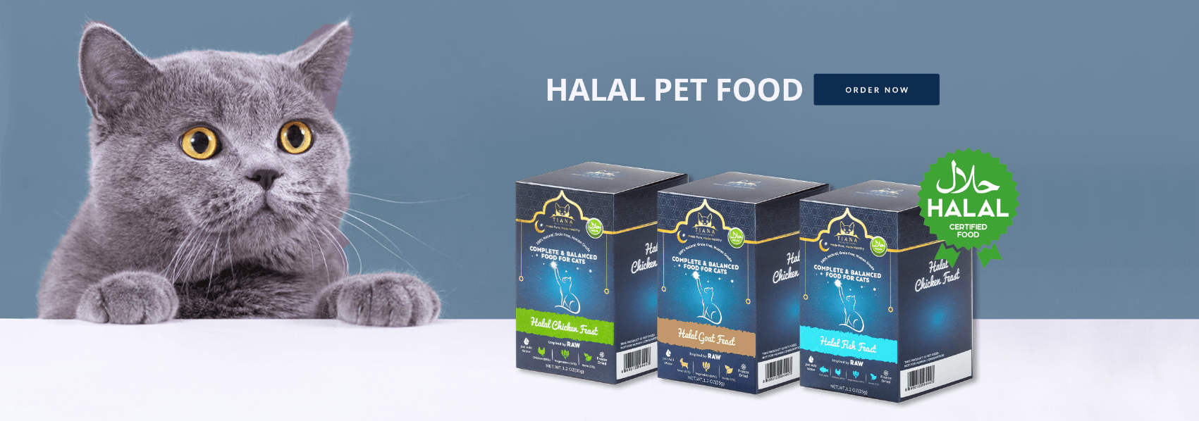 Tiana Halal Cat Food