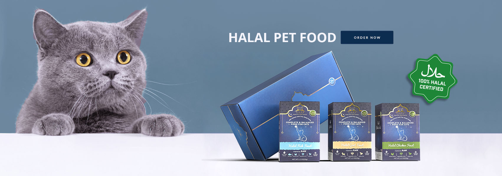 Tiana Halal Cat Food