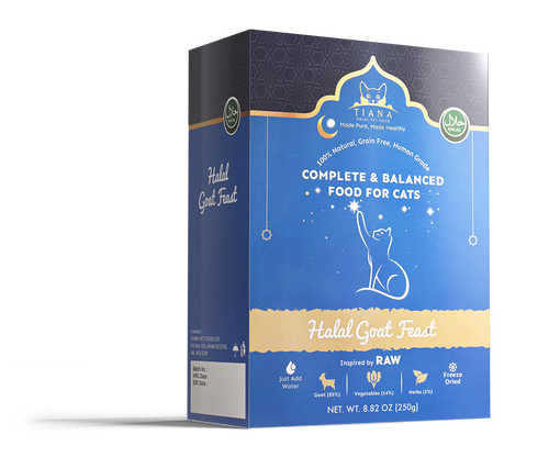 Tiana Halal Cat Food - Goat Feast 250g