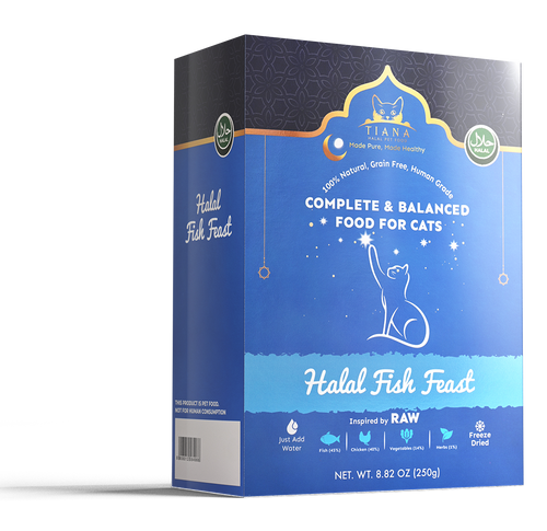 Tiana Halal Cat Food - Fish Feast