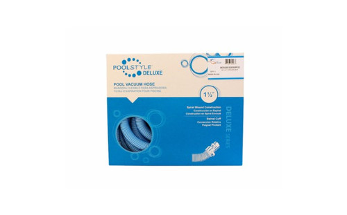 1.5" x 40' Deluxe Series Vacuum Hose with Swivel Cuff