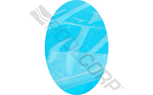 15' x 30' Clear Oval Solar Cover 12Mil