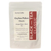 Ceylon Pekoe Classic orange pekoe black tea in a silver Coo Coo’s Coffee pouch – 15 pyramid sachets.