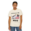Caffeinate Me, Moo – Funny Cow Coffee Tee