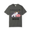 Caffeinate Me, Moo – Funny Cow Coffee Tee