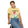 Miss Sally Rides Again – Poultry Surf Coffee Tee