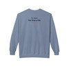 Stone blue bravery beads crewneck sweatshirt with For Jaxen For Every Kid text
