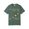 Green Every Bead Tells a Story – Help Stop the Poke donation tee, front view