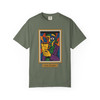 Built to Brew Coffee Made Me Tee | Cubist Coffee Art T-Shirt | Art Lover Gift
