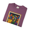 Built to Brew Coffee Made Me Tee | Cubist Coffee Art T-Shirt | Art Lover Gift