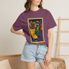 Built to Brew Coffee Made Me Tee | Cubist Coffee Art T-Shirt | Art Lover Gift