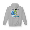 Bert Surfboard and Coffee Hoodie | Surf Gecko Fleece Pullover | Florida Brew Crew Gift