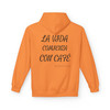 La Vida Con Cafe Fleece Hoodie