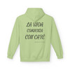 La Vida Con Cafe Fleece Hoodie