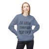 La Vida Comienza Con Cafe crewneck sweatshirt - bold Spanish script typography life begins with coffee - Spanish coffee fleece by Coo Coos Coffee Florida Brew Crew