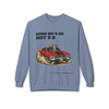 Runs On V-60 Not V-8 Fleece Crewneck Sweatshirt