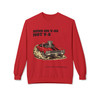 Runs On V-60 Not V-8 Fleece Crewneck Sweatshirt
