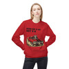 Runs On V-60 Not V-8 Fleece Crewneck Sweatshirt