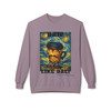 Drip Like Dali Fleece Crewneck Sweatshirt