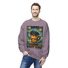 Drip Like Dali Fleece Crewneck Sweatshirt