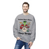 Geckos Don't Sleep They Drum Fleece Crewneck Sweatshirt