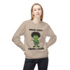 Brew First Think Later Fleece Crewneck Sweatshirt
