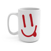 Happy Face Ceramic Mug 15oz