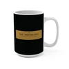 The Mocha-Lisa Mug | Funny Mona Lisa Coffee Parody Mug | Art Pun 15oz Ceramic Mug | Coo Coo's Coffee