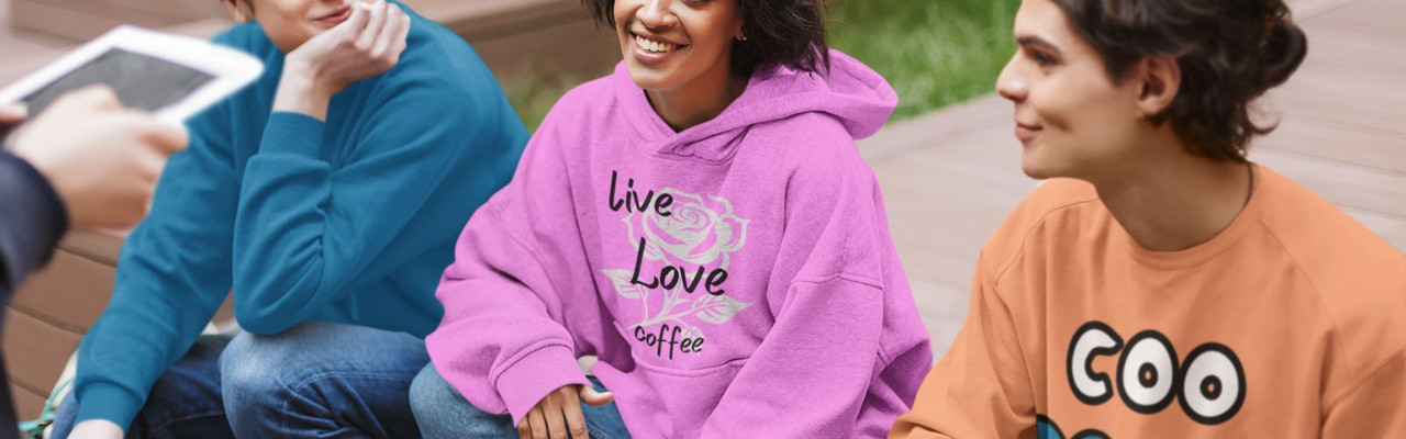 Hoodies & Sweatshirts – Cozy Up & Caffeinate