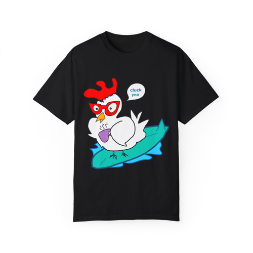 Flat lay Tee Black