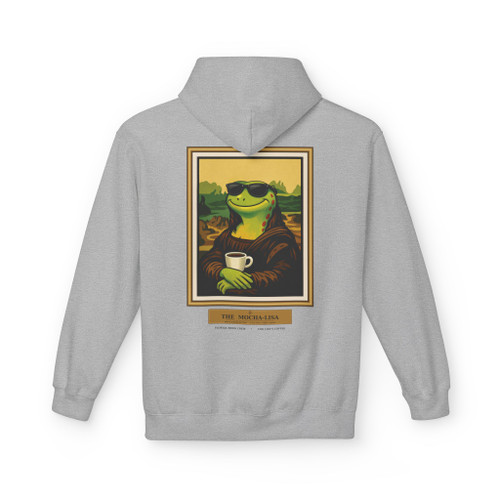 The Mocha-Lisa – Coffee Art Hoodie