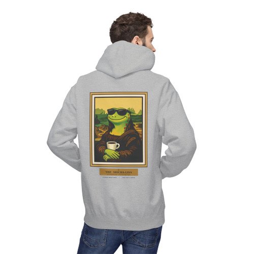 The Mocha-Lisa – Coffee Art Hoodie