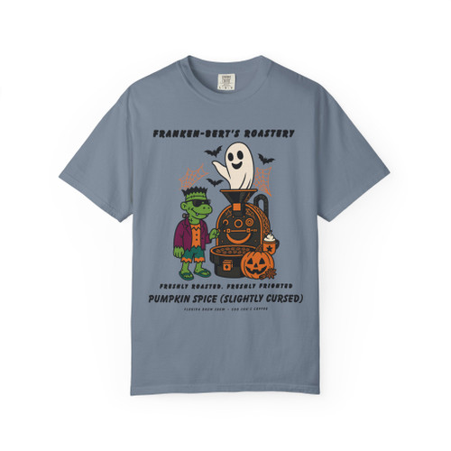 Boo Brew at Bert’s Roastery – Freshly Frighted Tee by Coo Coo’s Coffee