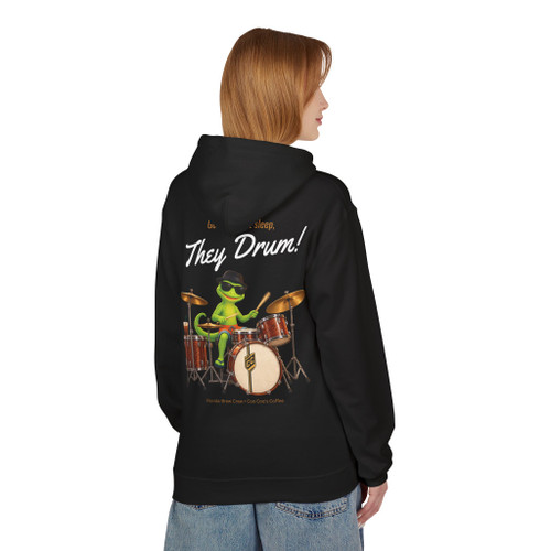 Brew Beats – Gecko Drum Solo Coffee Hoodie