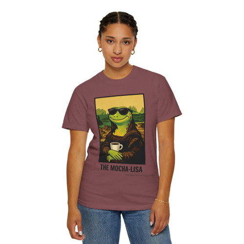 The Mocha Lisa bert tee