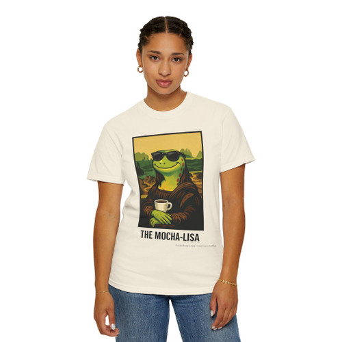 The Mocha Lisa bert tee